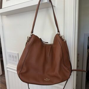 Kate Spade Brown Leather Shoulder Bag